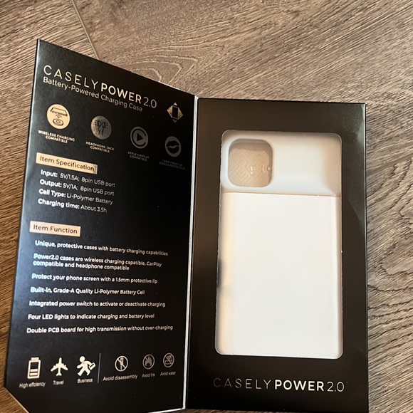Casely Power 2.0 Battery-powered charging case - Picture 1 of 4